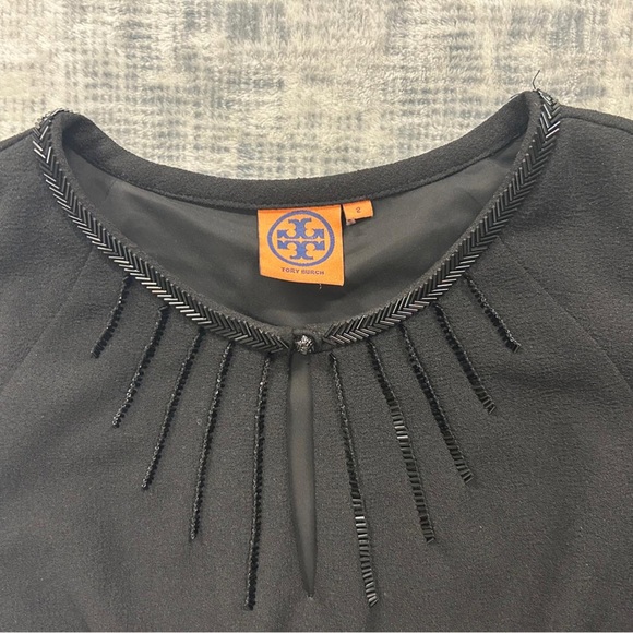 Tory Burch Classic Black Mini Dress - Picture 4 of 6